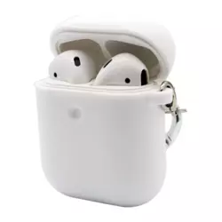 Zastitna futrola za Airpods bela