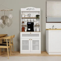 HANAH HOME Coffee polica u beloj boji Lucas 1600 148