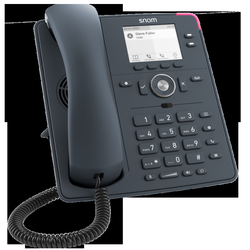 SNOM Žični fiksni telefon D150/ crna