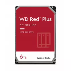 Western Digital WD Red Plus NAS HDD 6TB cache 128mb 5400rpm Sata III CMR (WD60EFZX)