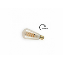 BBLINK LED sijalica FILAMENT DIM ST64 4W E27 2200K 250LM SPIRAL AMBER