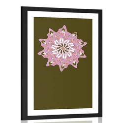 Plakat s paspartujem ples vil - 40x60 no frame