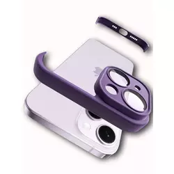 LENS PROTECTOR IPHONE 14 LJUBICASTA SILIKONSKA ZASTITA