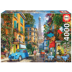 Educa Puzzle Old Streets Paris, 4000 delova