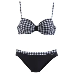 LASCANA Bikini, črna