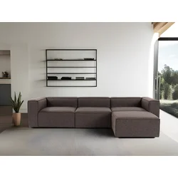 Atelier del Sofa Ugaona garnitura Fora 296x66x185cm Tamnobraon