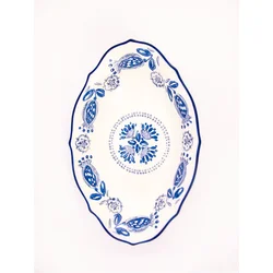 MAISON ADORABLE Činija RETRO 25x16 cm, Plava