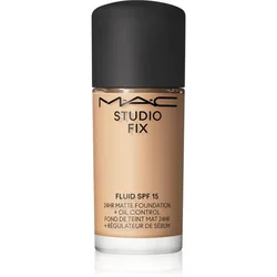 MAC Cosmetics Studio Fix Fluid SPF 15 24HR Matte Foundation + Oil Control Mini matirajoči tekoči puder SPF 15 odtenek NW20 15 ml