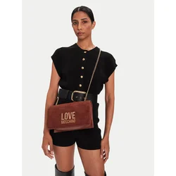 LOVE MOSCHINO Ročna torba JC4122PP0NKB120A Rjava