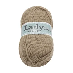 Preja LADY de Luxe - 100 g / 238 m - bež
