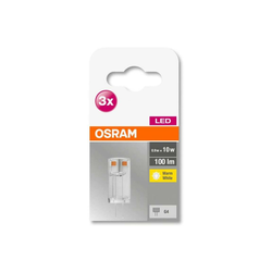 KOMPLET 3x LED Žarnica G4/0,9W/12V 2700K - Osram