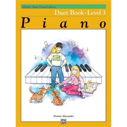 ALFREDS BASIC PIANO LIBRARY DUET BOOK LEVEL 3