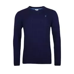 U.S. POLO ASSN. Pulover temno modra