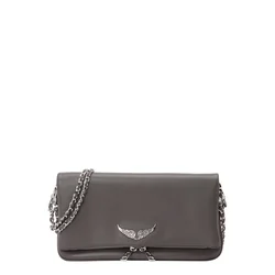 Zadig & Voltaire Pisemska torbica ROCK temno siva