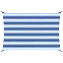 Jedrilica za sunčevu sjenu Plava i bijela 4 x 5 m HDPE