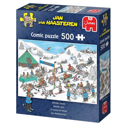 Jumbo - Puzzle Jan van Haasteren - Dirke severnih jelenov - 500 kosov