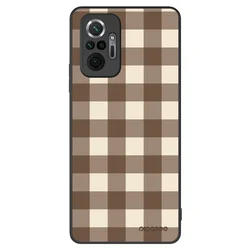 ULTIMATE CASE za Xiaomi Redmi Note 10 Pro - Brown grid