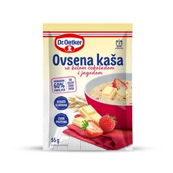 NELT - DR.OETKER Ovsena kaša Natural Vibes, Sa belom čokoladom i jagodom, 55g