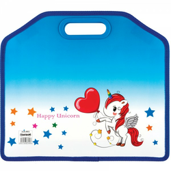 Mapa z ročajem happy unicorn A4