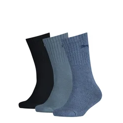Puma Junior Sport Socks 3 Pack, Size 31-34, Kids
