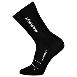 Mammut Trail Running Targeted Cushion Crew nogavice, črna/bela (EU 42-44)