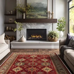 Conceptum Hypnose Tepih, 80x300cm, Crveni