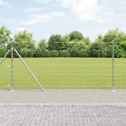 Zavareno žičano ogradno mreža s betonskom podlogom 25 x 1,2 m