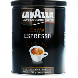 Lavazza Espresso 100% Arabica 250 g dóza, mletá káva