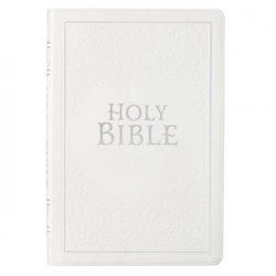 KJV Thinline White Wedding Bible