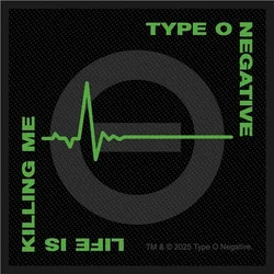 Type O Negative Life Is Killing Me Našitek za šivanje