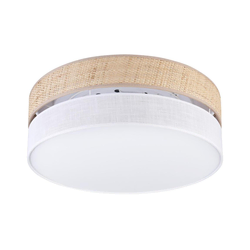 LED plafonsko svetlo SIRJA BOHO LED/36W/230V prečnik 45 cm bež/bela