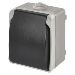 Vtičnica 16A/250V IP44 schuko