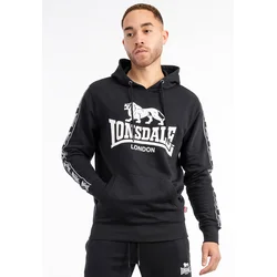 Lonsdale Mens hooded sweatshirt regular fit