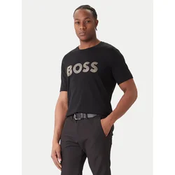 BOSS Majica Logo Future 50543796 Črna Regular Fit