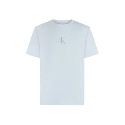 Calvin Klein Jeans Majica opal / pastelno modra / bela