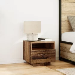 Noćni ormar Staro drvo 40 x 39 x 37 cm Konstruirano drvo