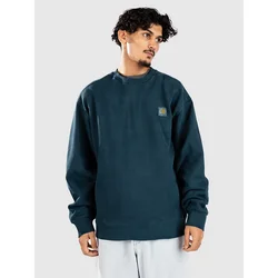 Carhartt WIP Vista Sweater deep lagoon garment dyed