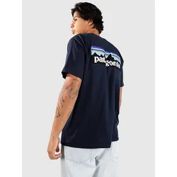 Patagonia P-6 Logo Responsibili moška majica new navy