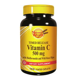 Natural Wealth Vitamin C-500 sa vremenskim otpuštanjem 100 tableta