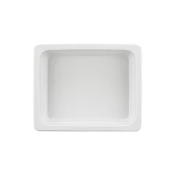 GN gastronorm posoda 1/2, 325 x 265 mm, v = 65 mm, bela, porcelan, SCHÖNWALD