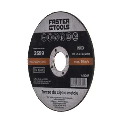 FASTER TOOLS INOX rezalni disk za kovino 115x1 mm