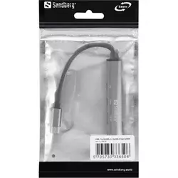 Sandberg USB-C to 3xUSB-A + 2xUSB-C Hub SAVER