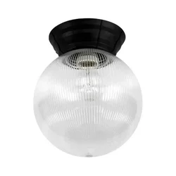 Palnas 116001-01 - Spoljašnja plafonska svetiljka NADIR 1xE27/15W/230V IP44 prozirna