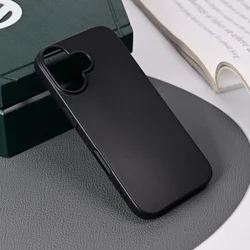 Maska za mobilni telefon iPhone 16 MAT SKIN, Crna