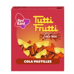Red Band Tutti Frutti Candies okus cola 15 g