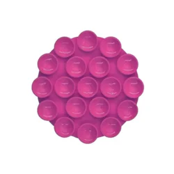 Octobuddy round stiker za telefon ljubicasti