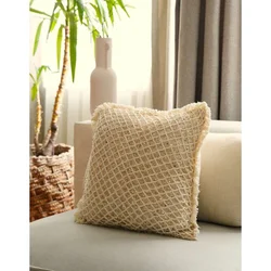 Aberto Design Dekorativna jastučnica KET007, 43x43 cm, Bež