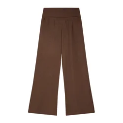 Bershka Hlače rjava
