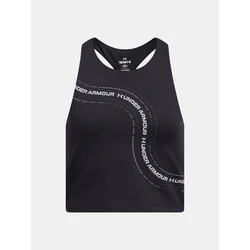 Under Armour G Motion Branded Crop Tank Majica brez rokavov Črna