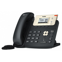 Yealink SIP-T21, Entry Level IP Phone (without PoE) 2 SIP accounts, 132 x 64-pixel graphical LCD, HD Voice, XML/LDAP Phonebook, Open VPN, 2xLAN ports, Headset, with PSU (SIP-T21 E2)